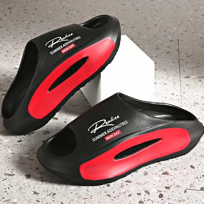 Men's Slippers EVA Non-slip Slides Fashion Slippers Comfortable Men's Slides Summer Casual Sandals Outdoor Indoor Shoes Big Size