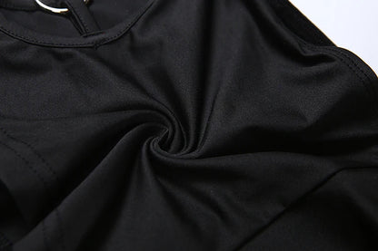 Weird Puss Sexy Hollow Halter Playsuits Women Summer Hipster Backless Bandage Sleeveless Sexy Skinny Elastic Clubwear Rompers