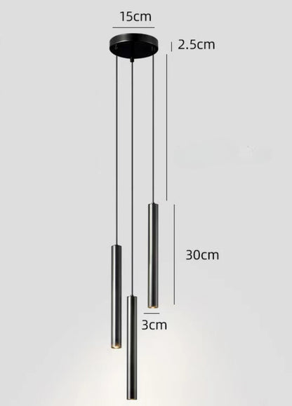Minimalist Bedside Pendant Lamp Bedroom Spotlight Restaurant Bar Kitchen Dining Hall Island Platform Lights Hanging Lighting Led