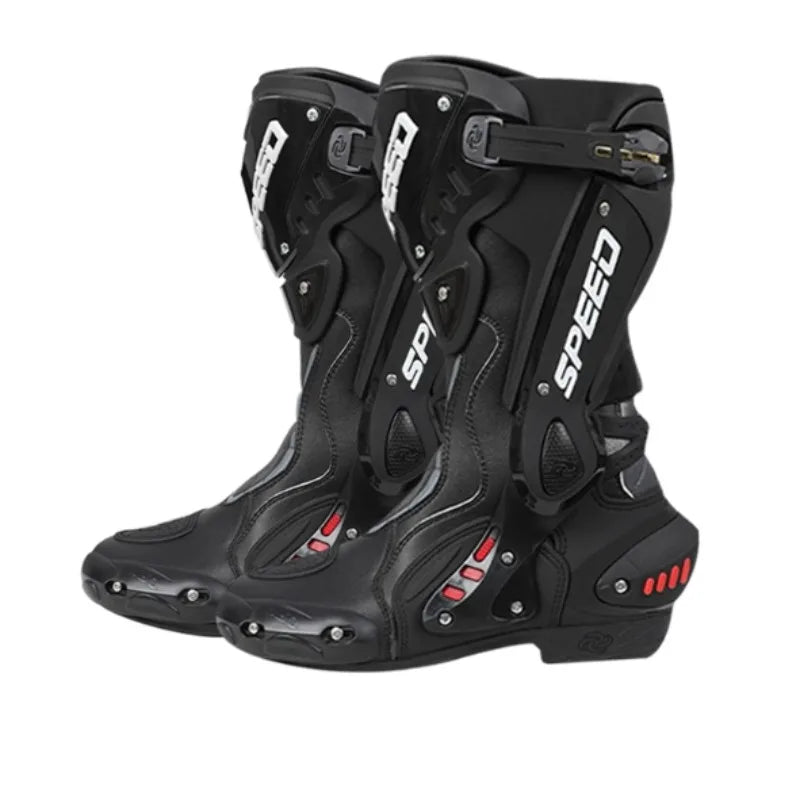Motocross Racing Waterproof All-season Motorcycle Riding Shoes for Men and Women Off-road Racing Boots Motorbike Rider Boots