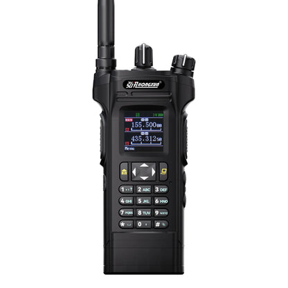 HONGXUN APX8000 Multi Band 12W Walkie Talkie Dual PTT Dual Display Wireless Copy Frequency High Power Type-c Handheld Ham Radio