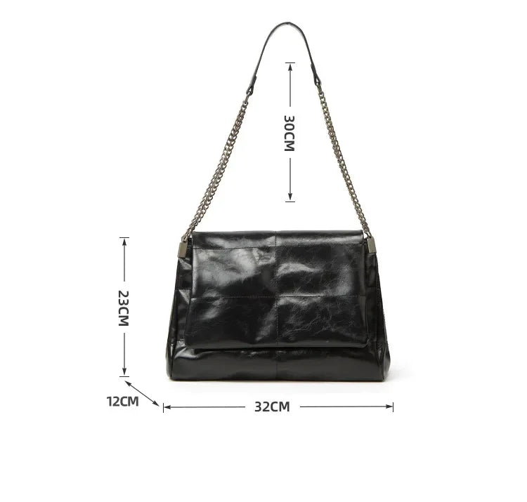High Quality Women Pu Leather Shoulder Bag Fashion Designer Ladies Messenger Bags New Luxury Female Large Capacity Crossbody Bag