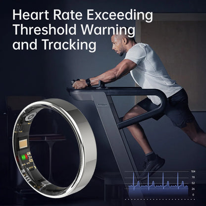 2026 Smart Ring Heart Rate Blood Pressure Monitor Health Ring 5ATM Waterproof Bluetooth Call  Men Women For Gifts