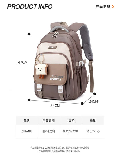 2025 Waterproof Girl Backpack Children School Bags for Kids Book Bag Children New School Backpack Girls mochila infantil escolar