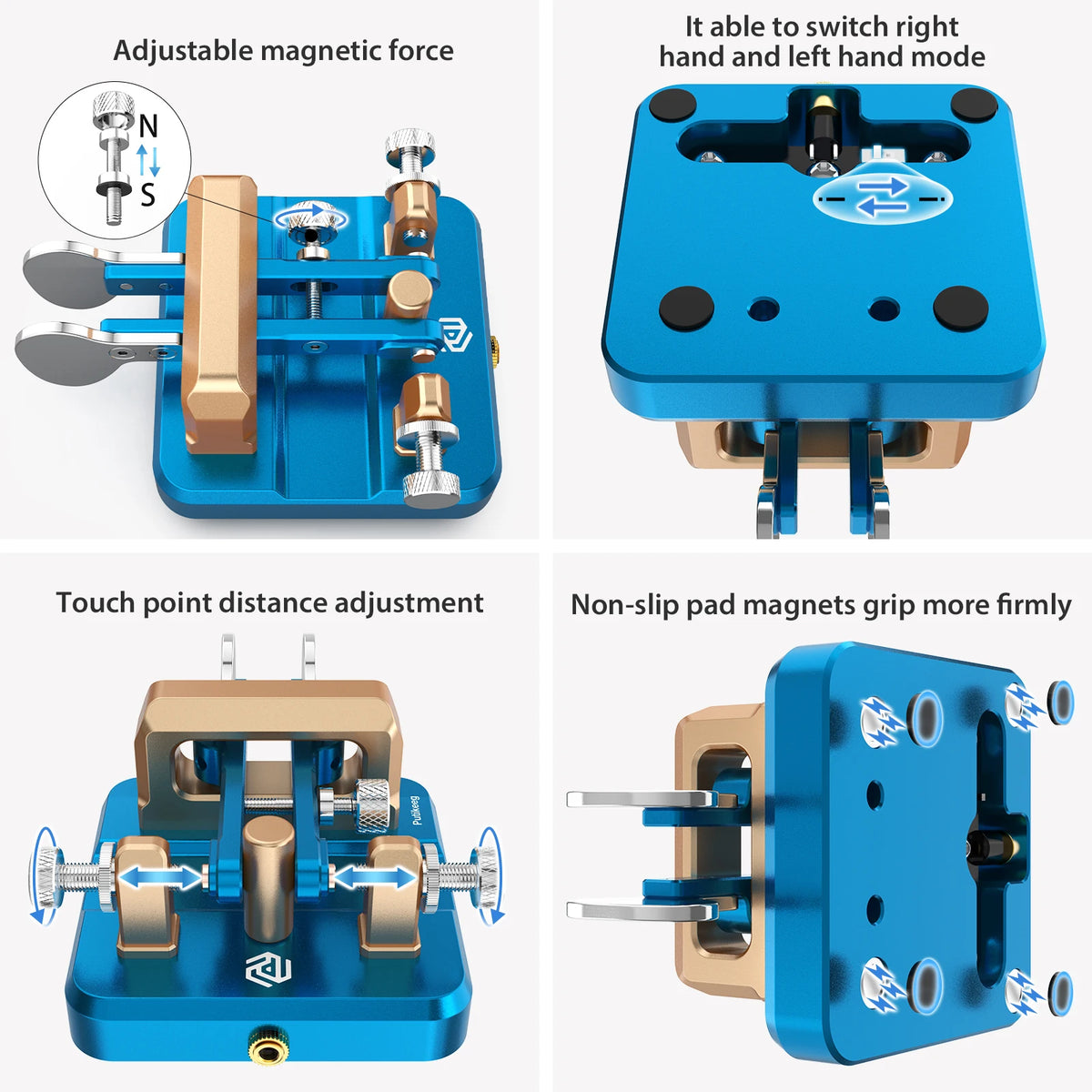 Putikeeg Auto Morse Keyer Double Oars Telegraph Key CW key for amateur radio users