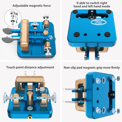 Putikeeg Auto Morse Keyer Double Oars Telegraph Key CW key for amateur radio users