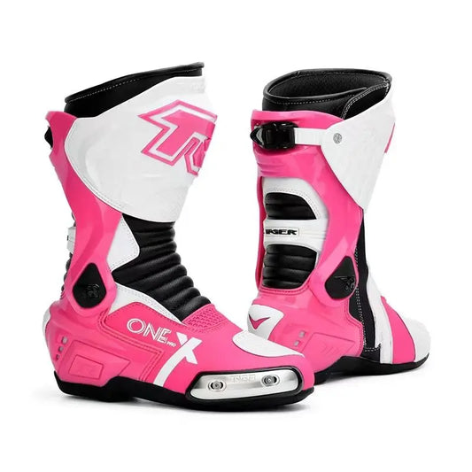TR Tiger Motorbike Riding Shoes Men's Cycling Boots Four Seasons Waterproof Motorbike Fall Protection Motorcycle Rider Racing Sh
