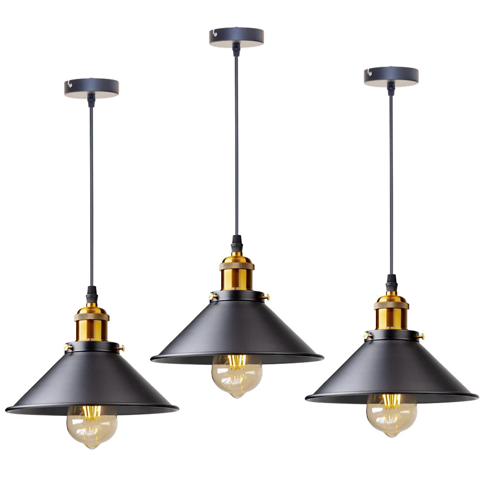 Vintage Pendant Lights Loft Russia Pendant Lamp Retro Hanging Lamp Lampshade For Kitchen Dining Bedroom Home Lighting E27
