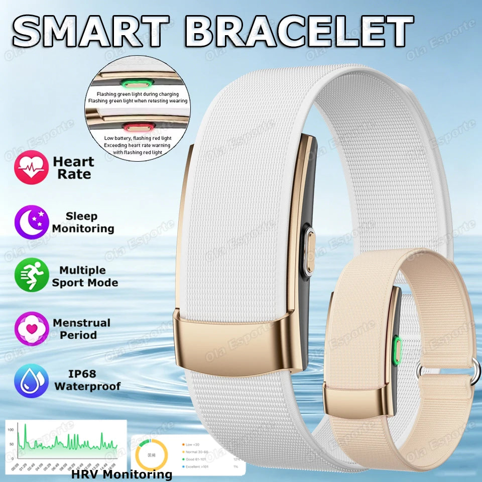 2026 Health Smart Bracelet Heart Rate Blood Oxygen Monitor Pedometer Sport Fitness Electronic Bracelet Men Women Smartwatch Hw12
