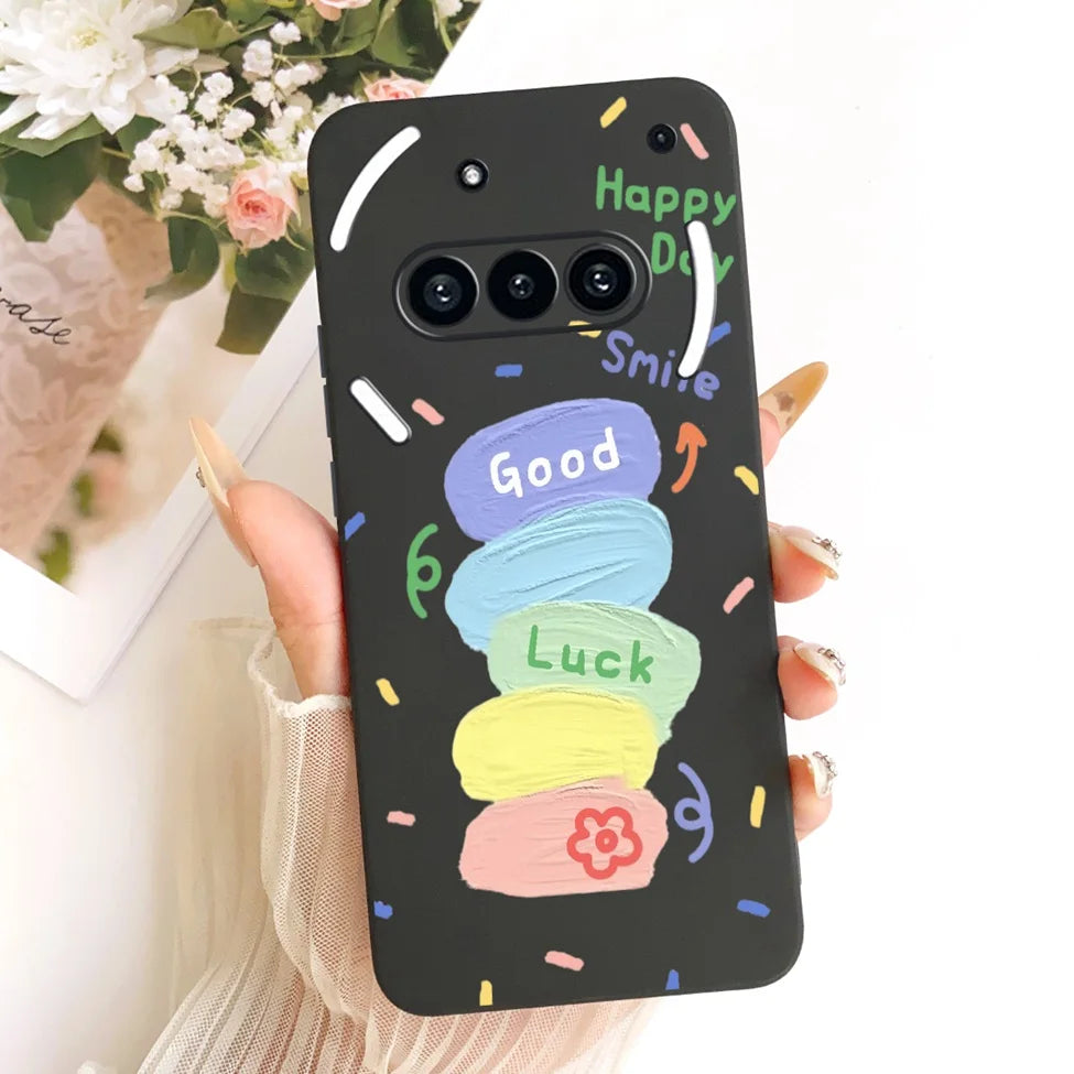 Casing For Nothing Phone (3a) A059 Cover For Nothing Phone 3a Case Silicone Cute Cat Fashion Butterfly Funny Painted