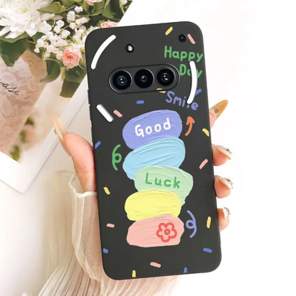Casing For Nothing Phone (3a) A059 Cover For Nothing Phone 3a Case Silicone Cute Cat Fashion Butterfly Funny Painted