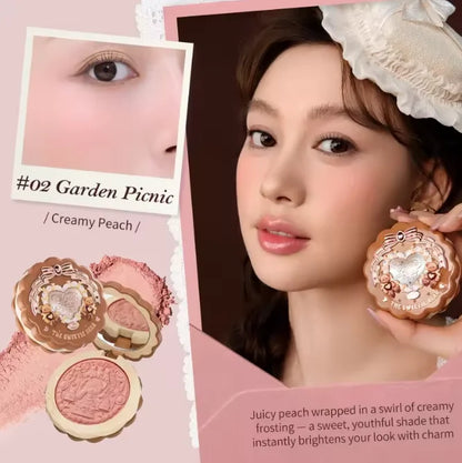 Flower Know Little Angel Collection Makeup Gift Box Eyeshadow Blush Cream Matte Lipstick Highlighter Full Kit All In One