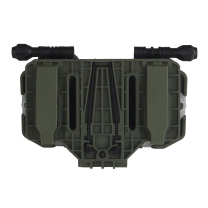 Tactical Militar Outdoor Survival Compass for MOLLE Mobile Phone Holder Navigation Board Foldable Admin Panel Hunting Vest Gear