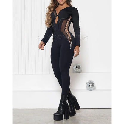 One Piece Yoga Jumpsuits Women Long Sleeve Workout Clothes Backless Sexy Tight Fitting Sportswear Hip-lifting Tracksuits