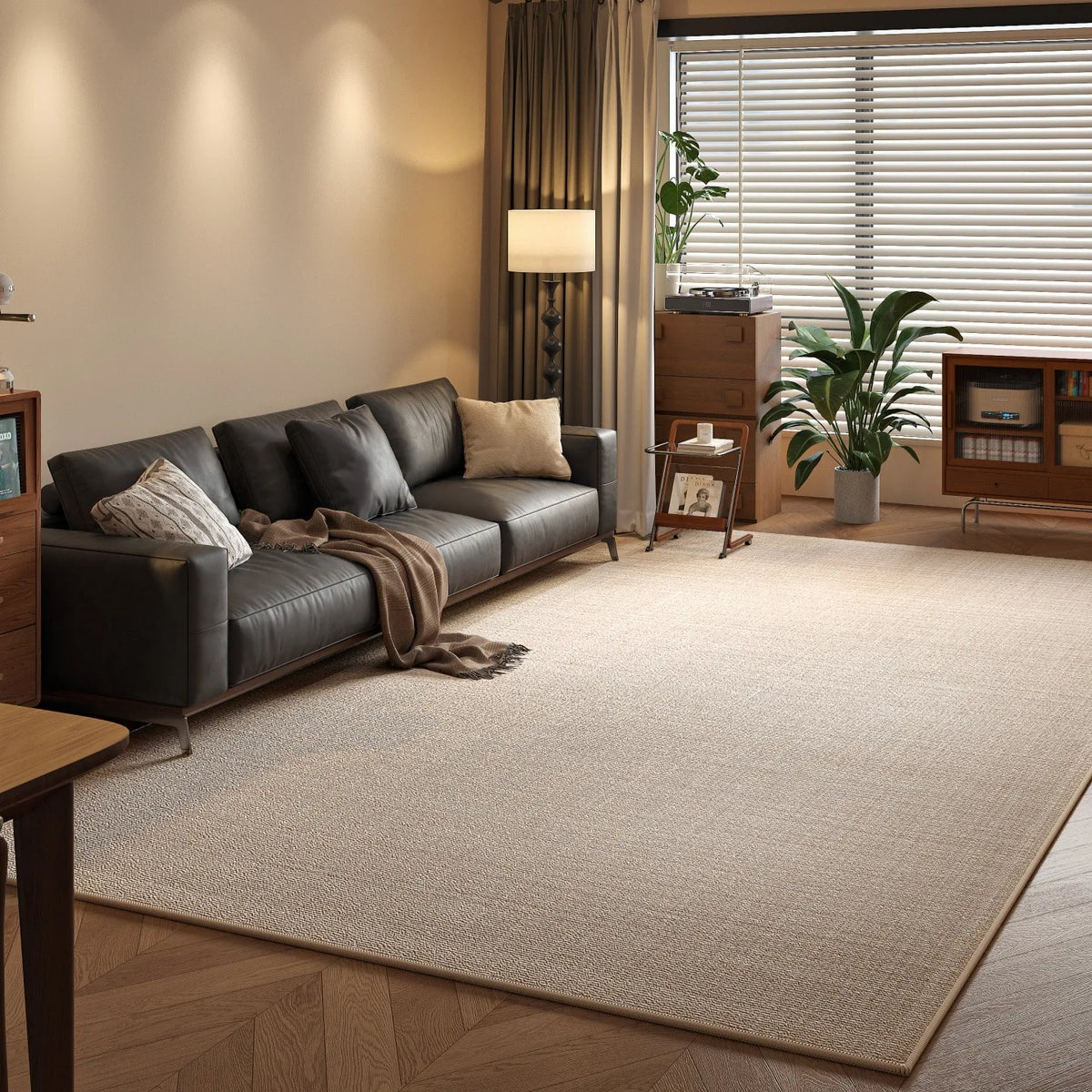 Large Area Carpet For Living Room Rug Bedside Bedroom Floor Mat Loop Pile TPR Non-Slip Waterproof Rugs 카페트 거실 대형 Alfombra Salón