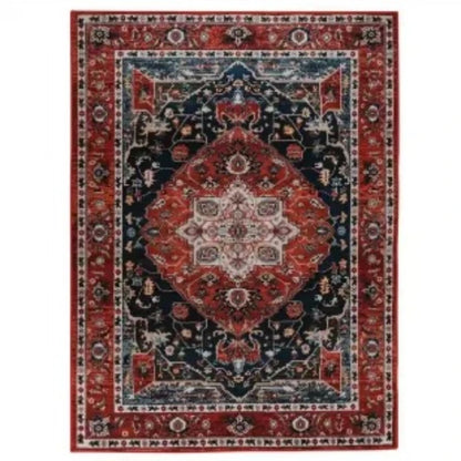 American Retro Style Rugs for Bedroom Large Area Living Room Decoration Anti-slip Carpet Washable Lounge Floor Mat Home Soft Rug