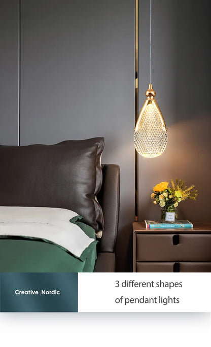 Nordic LED Pendant Lights Indoor Lighting Ceiling Hanging Lamp Living Light Modern Bedroom Dining Room Decoration Fixtures