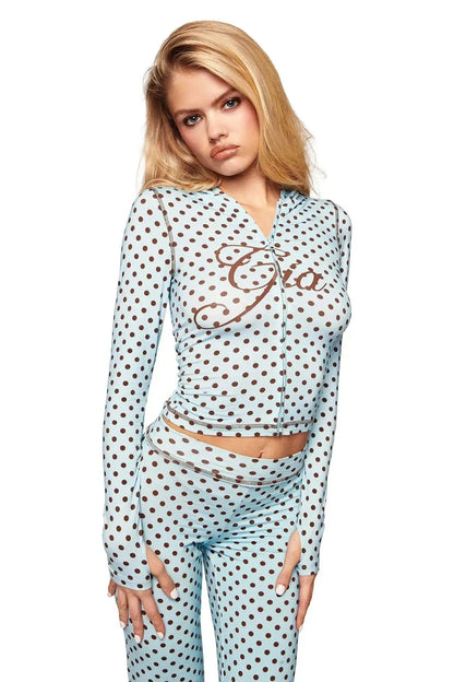 new shoulder letter printed open thread design slim fit hooded zipper short jacket shorts set