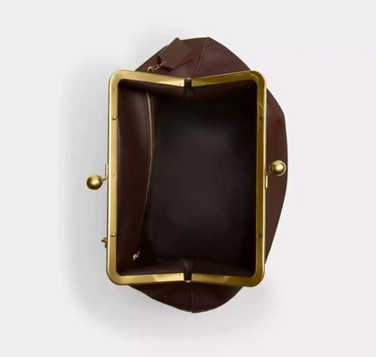 Branded Women's Shoulder Bag Exquisite Irregular Design Seashell Handbag Luxury Large Capacity Clip Clutch Elegant Evening Bag