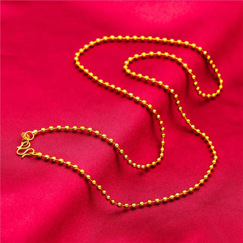 Twist Boss Chain Women's 24K Gold AU999 - Highly versatile twisted gold boss chain, fits all wrist sizes and shapes perfectly