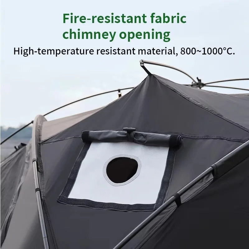 Luxury 6m Geodesic Dome Tent with Custom Logo Connectable Oxford PVC Fabric Aluminum Pole for Outdoor Family Events Hotel Use