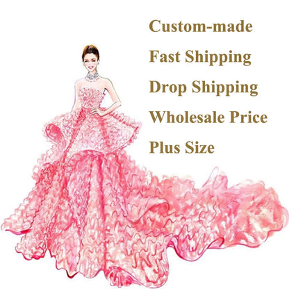 Kybeliny Fashionable Graduation Dresses for Woman High Neck Beadings Appliquse Trumpet Floor Length Pleat De Gala Customized
