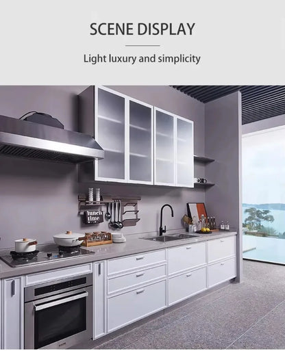 New Design Terrace Stainless Steel Outdoor Kitchen Cabinet Insect Resistant Easy Cleaning Hygienic Outdoor Garden Kitchen