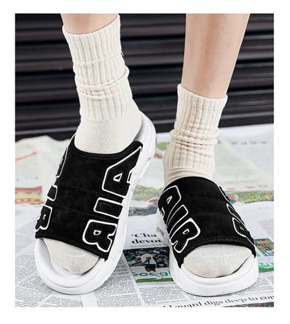 Men's Slippers 2025 Summer Breathable Slippers Large Fashion Platform Casual Shoes for Men New Light Sneakers Zapatos De Hombre
