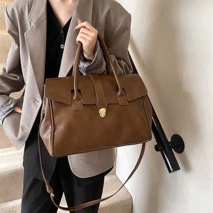 MOODS Branded Luxury Top-handle Bags For Women 2 Sized Big Capacity Boston Shoulder Crossbody Bags 2024 Latest Designer Handbags