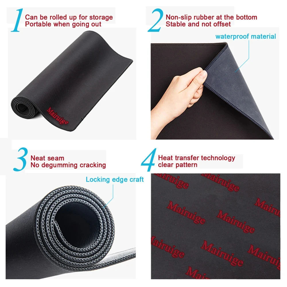 Anime D-Dragon Ball Z Super Mousepad Mouse Pad Laptop Gaming Accessories Large Desk Mat Computer Gamer Keyboard Rug Carpet
