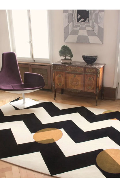 French Retro Living Room Decoration Plush Carpet Large Area Non-slip Mat Light Luxury Rugs for Bedroom Thicken Cream Lounge Rug