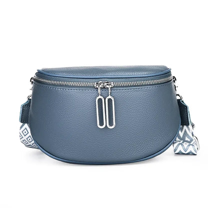High Quality Cow Leather Women Shoulder Crossbody Bags 2023 Luxury Solid Genuine Leather Small Handbag Female Messenger Tote Sac