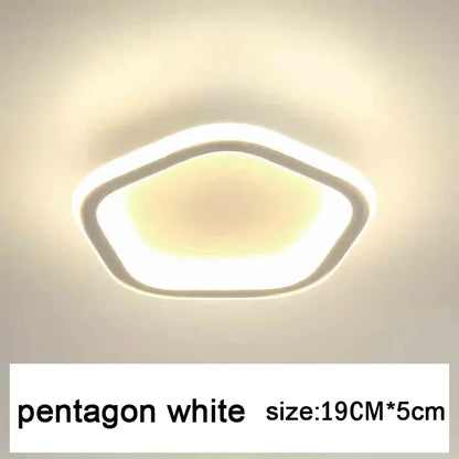 LED Strip Aisle Ceiling Lights Modern Minimalist Living Room Lamps For Balcony Entrance Staircase Home Decor corridor lamp