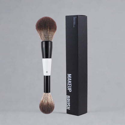 Dual-Ended Foundation Face Brush F4 Powder F1 Blush Contour F2 Makeup Brushes with Box Packaging