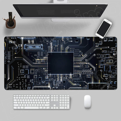 Inside Motherboard Circuit Board Mouse Pad Dropshipping Large Playmat Gaming Customized Mat Gamer Office Mousepad Bulk Desk Mat