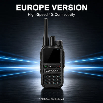 GM10 POC 4G Network GPS 100KM Dual-Mode Walkie-Talkie Global Intercom 5000KM Radio