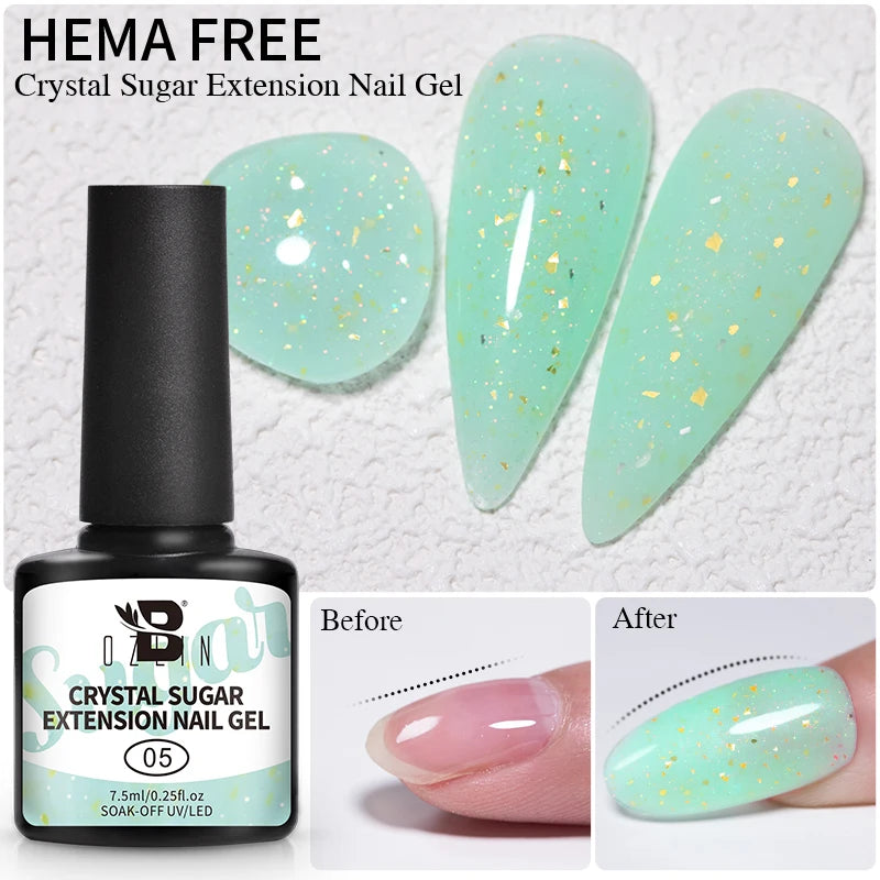 7.5ml Golden Light  Magnetic Gel Golden Gems Magnetic Gel Nail Polish Cat Nail Sparkling Glitter Semi Permanent Varnish