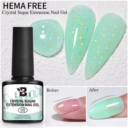 7.5ml Golden Light  Magnetic Gel Golden Gems Magnetic Gel Nail Polish Cat Nail Sparkling Glitter Semi Permanent Varnish