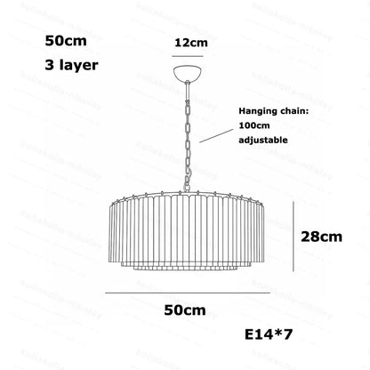 The Pink Love Glass Art Round 50-100cm Dimmable LED Chandelier Hanging Lamps Lustre Suspension Luminaire Lampen For Living Room