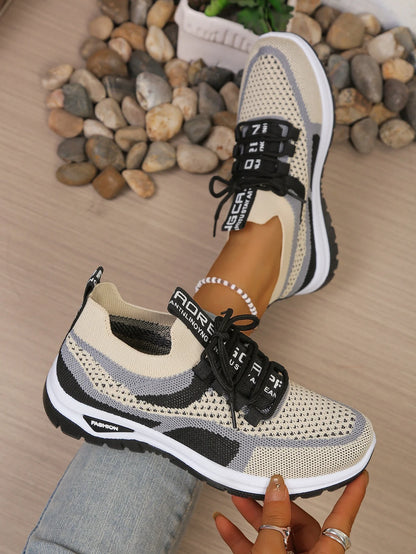 Women's Shoes Double-Color Work Shoes for Ladies, Single Shoes Casual Sneaker Shoes Woman 2026 Free Shipping Shoes
