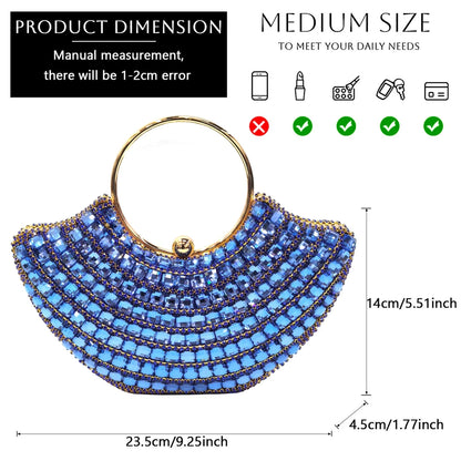 Venus Chan New Arrival Italian Design Nigerian Fashion Party Wedding Shoes and Bag Set Decorated With Flower in Blue Color