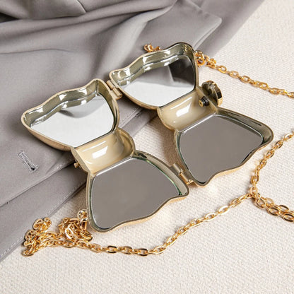 Women's Luxury Designer Bow Acrylic Clutch Bag with Chain Mini Crossbody Handbag for Party Evening Gold Silver Bags for Woman