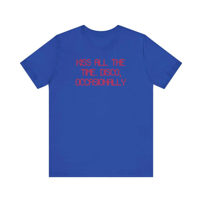 Harry Styles Album Kiss All The Time Disco Occasionally Same Style Print T-shirt Men Women Cotton Summer New Tees Oversized Tops