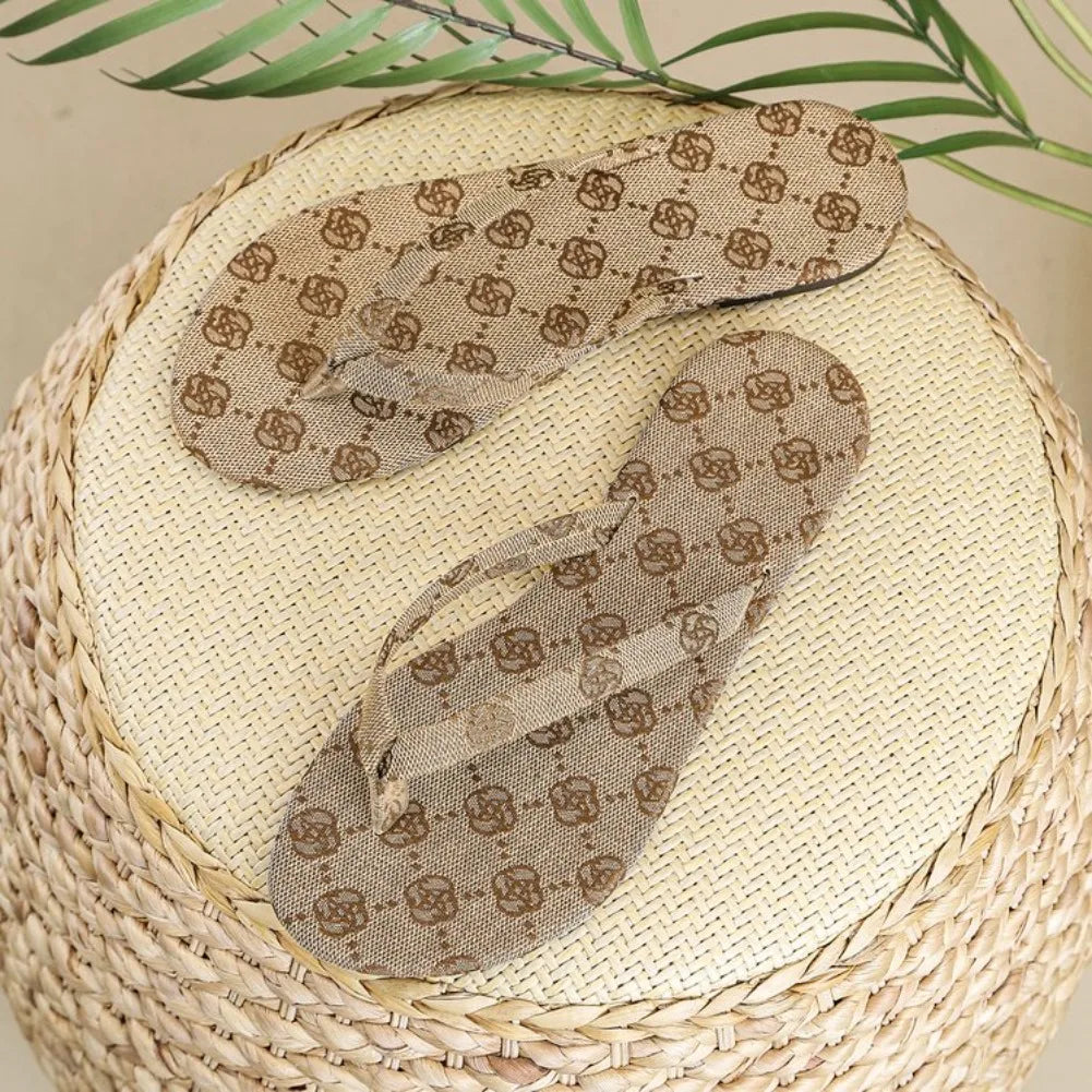 Women Denim Slippers Luxury Flat Lightweight Shoes Woman Flat Peep Toe Sandals Ladies Casual Beach Slippers Female Slides Women