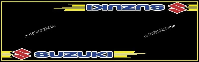 SUZUKI Motorcycle Garage Rug for Sports Racing Suzuki Moto Display Carpet Electric Vehicle Mat Home Decoration Doormat Bedroom