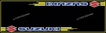 SUZUKI Motorcycle Garage Rug for Sports Racing Suzuki Moto Display Carpet Electric Vehicle Mat Home Decoration Doormat Bedroom