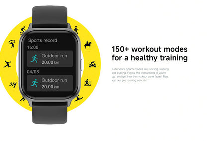 Watch 5 Global Version 2.0" 60Hz AMOLED Screen Built-in GNSS Bluetooth Call 150+ Sports Modes7Days Battery Life For Xiaomi Redmi