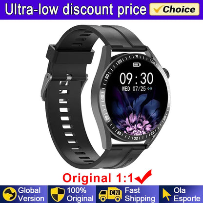 2025 New Smart Watch Men Women GPS 1.36'' AMOLED Touch Screen Smartwatch Heat Rate Monitor BT Call Sport Smart Watches Men Women