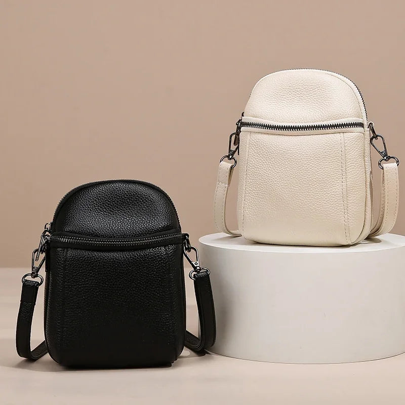 100% Genuine Cow Leather Luxury Handbags Women Bags Designer Ladies Crossbody Shoulder Bags for Women Top Quality Sac A Main New