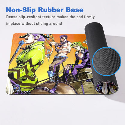 HD J-Jojo B-Bizarre A-Adventure Mouse Pad Gaming 900×400mm Mousepad Xxl Mouse Mat Offices Accessories Keyboard Pad Computer Desk